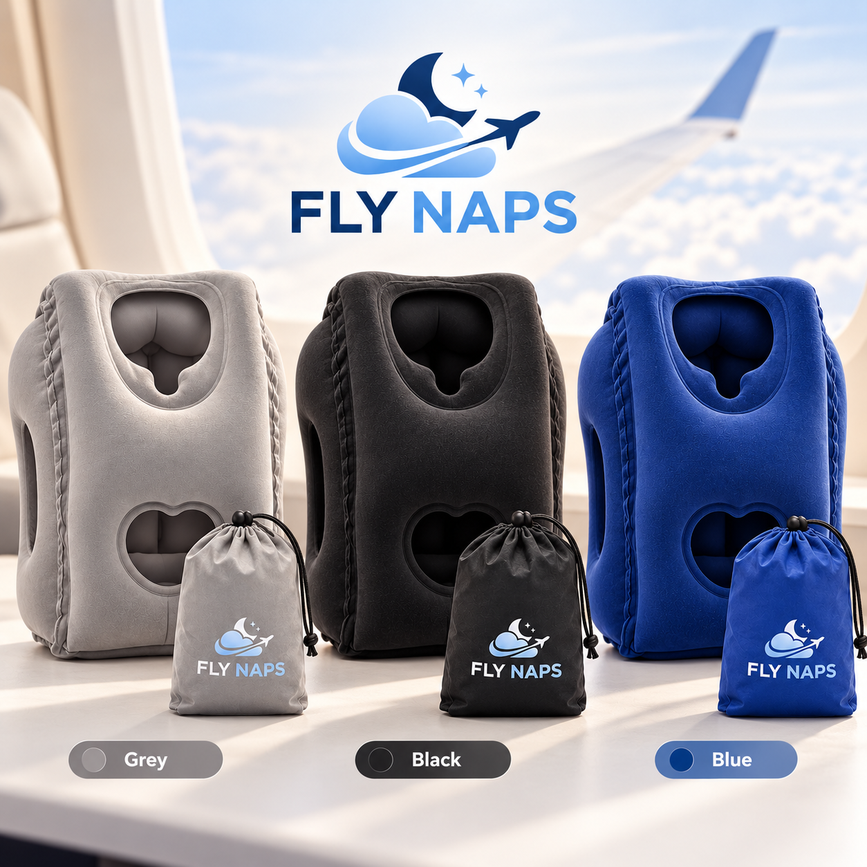 Fly Naps flight pillow